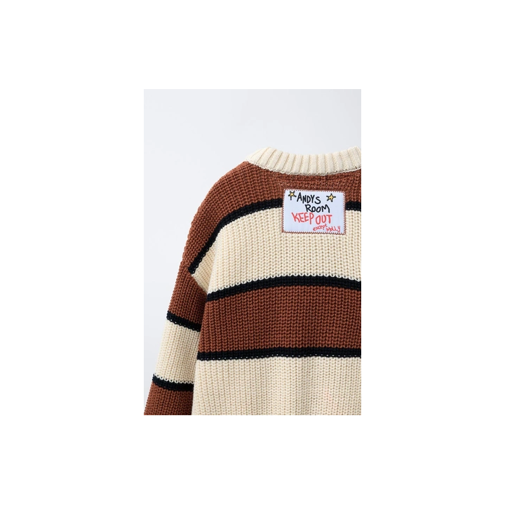 Вязанный свитер с полосками woody toy story © disney pixar