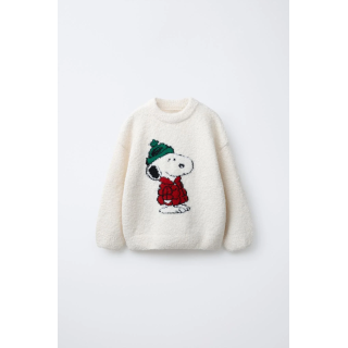 Джемпер из шерсти с вязаным узором snoopy peanuts™️