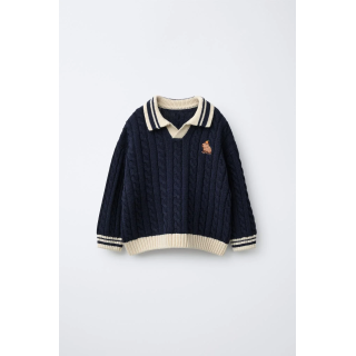 ТРИКОТАЖНОЕ ПОЛО С ВЫШИВКОЙ КАПИБАРЫ