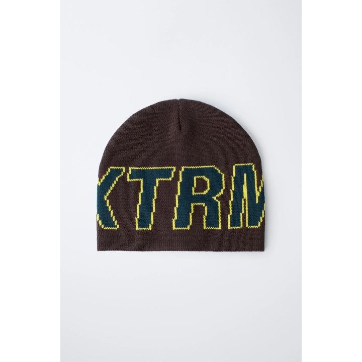 ТРИКОТАЖНАЯ ШАПКА С НАДПИСЬЮ — SKI COLLECTION