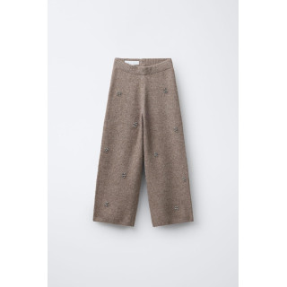 БЛЕСТЯЩИЕ ТРИКОТАЖНЫЕ БРЮКИ-КЮЛОТЫ