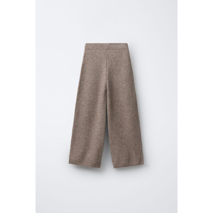 БЛЕСТЯЩИЕ ТРИКОТАЖНЫЕ БРЮКИ-КЮЛОТЫ