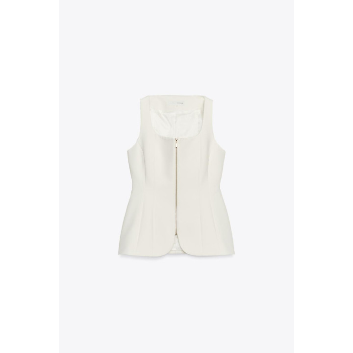 ЖИЛЕТ-БЮСТЬЕ НА МОЛНИИ