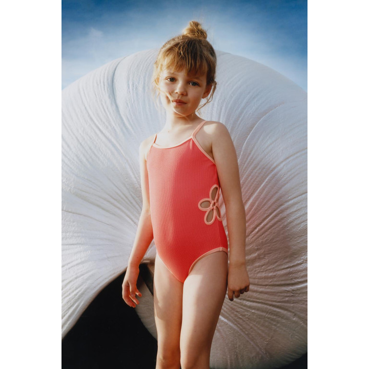 Купальник с вырезами по фигуре для детей 6-14 лет