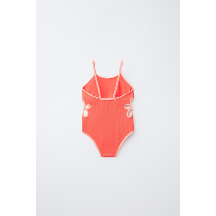 Купальник с вырезами по фигуре для детей 6-14 лет