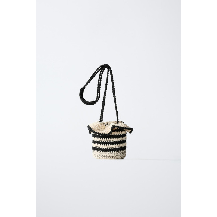 СУМКА С ПЛЕЧЕВЫМ РЕМНЕМ, СВЯЗАННАЯ КРЮЧКОМ