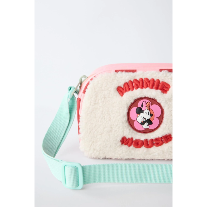 СУМКА ИЗ ИСКУССТВЕННОЙ ОВЧИНЫ MINNIE MOUSE © DISNEY