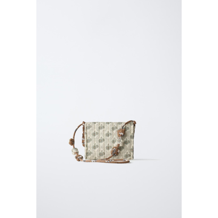 СУМКА С ЦВЕТОЧНЫМ ПРИНТОМ