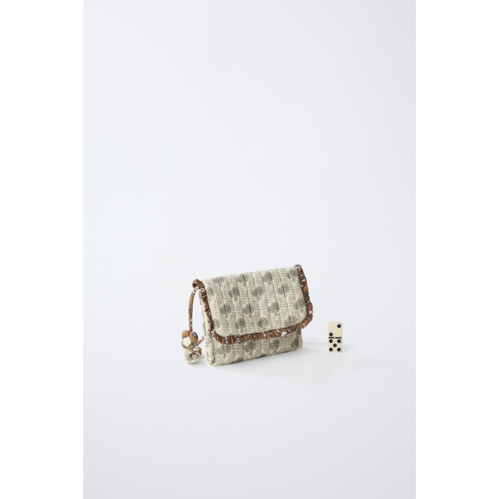 СУМКА С ЦВЕТОЧНЫМ ПРИНТОМ