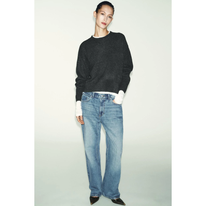 СВИТЕР ИЗ МЯГКОГО ТРИКОТАЖА