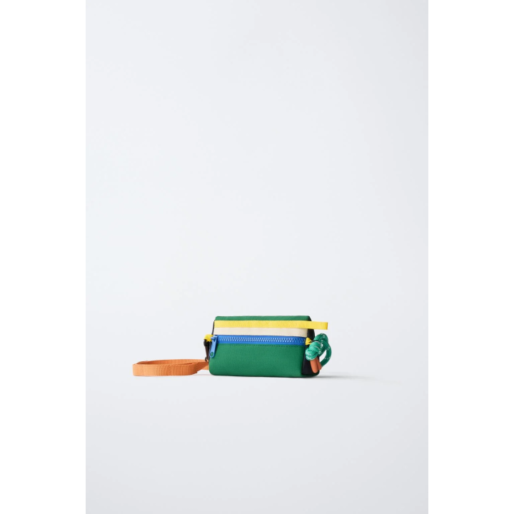 РАЗНОЦВЕТНАЯ СУМКА С ПЛЕЧЕВЫМ РЕМНЕМ