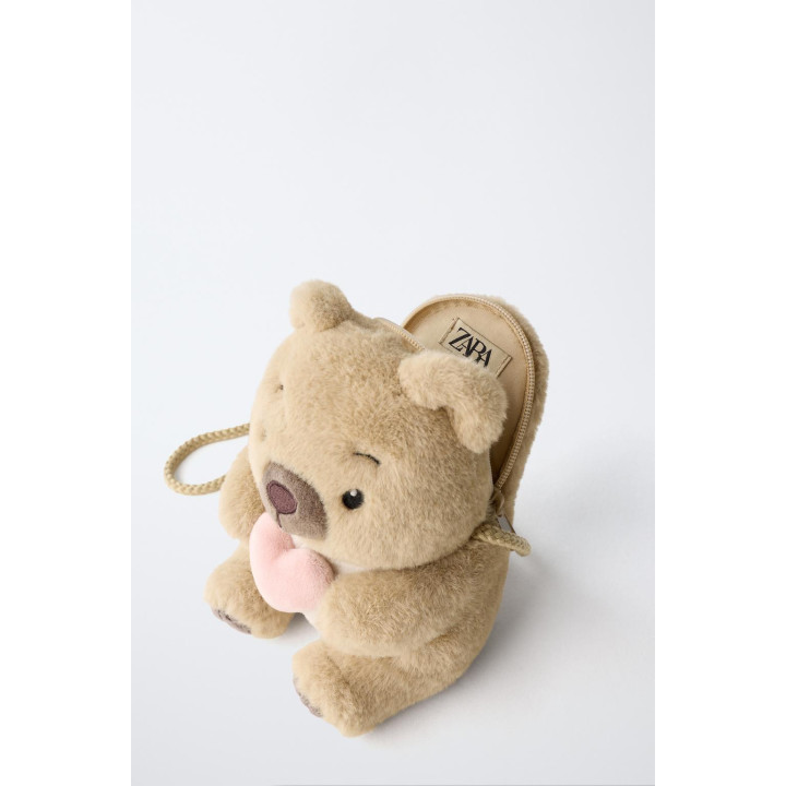 СУМКА-МЕДВЕЖОНОК В ФОРМЕ СЕРДЦА