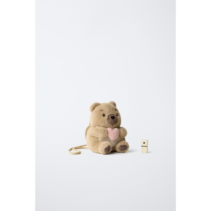 СУМКА-МЕДВЕЖОНОК В ФОРМЕ СЕРДЦА