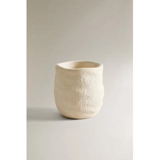 TEXTURED CERAMIC TOOTHBRUSH HOLDER