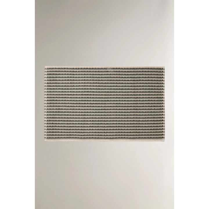GEOMETRIC JACQUARD BATH MAT