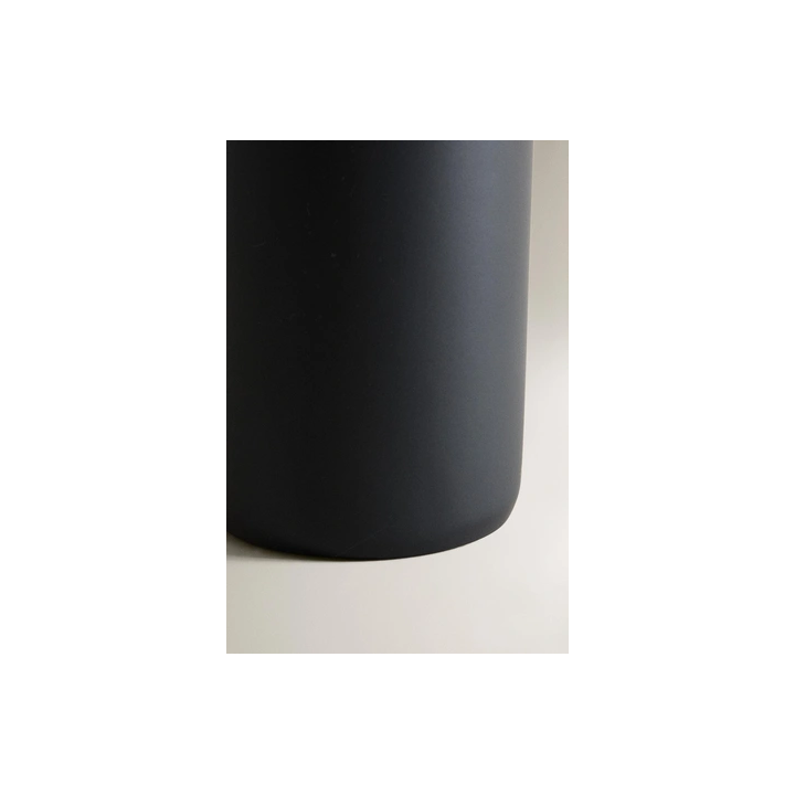 BLACK RESIN SOAP DISPENSER