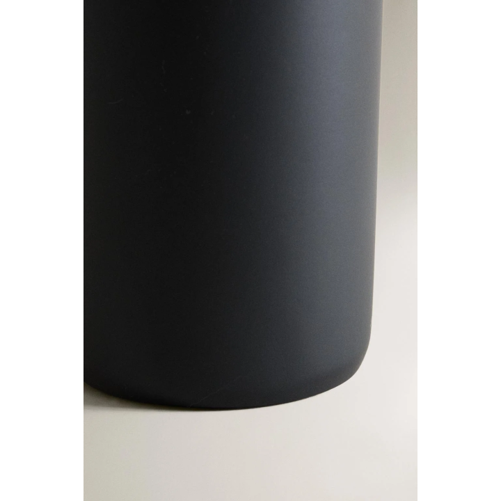 BLACK RESIN SOAP DISPENSER
