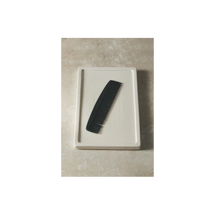 RECTANGULAR CERAMIC BATHROOM TRAY
