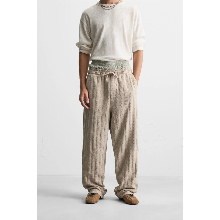 ЖАККАРДОВЫЕ БРЮКИ RELAXED FIT