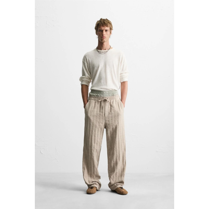 ЖАККАРДОВЫЕ БРЮКИ RELAXED FIT