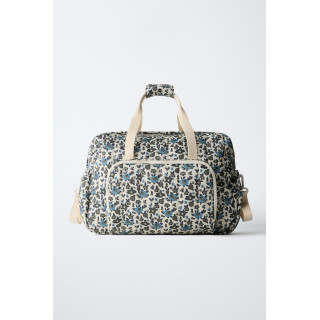 СУМКА ДЛЯ МАМ С ЦВЕТОЧНЫМ ПРИНТОМ