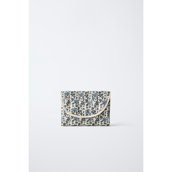 Пеленальный матрасик с цветочным принтом