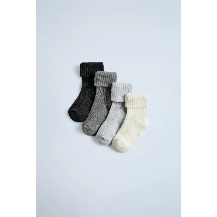 НАБОР ИЗ ЧЕТЫРЕХ ПАР НОСКОВ В КОРОБКЕ