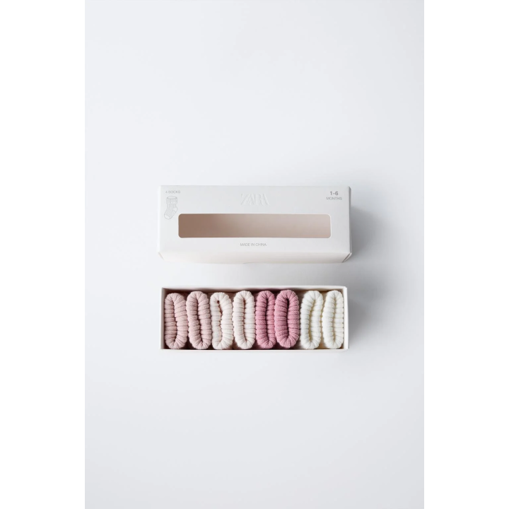 Четыре пары цветных носков