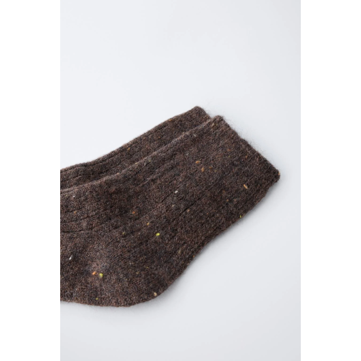 Носки на пуговицах с 15% шерстью