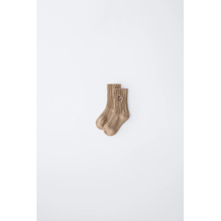 НОСКИ В РУБЧИК С ВЫШИВКОЙ