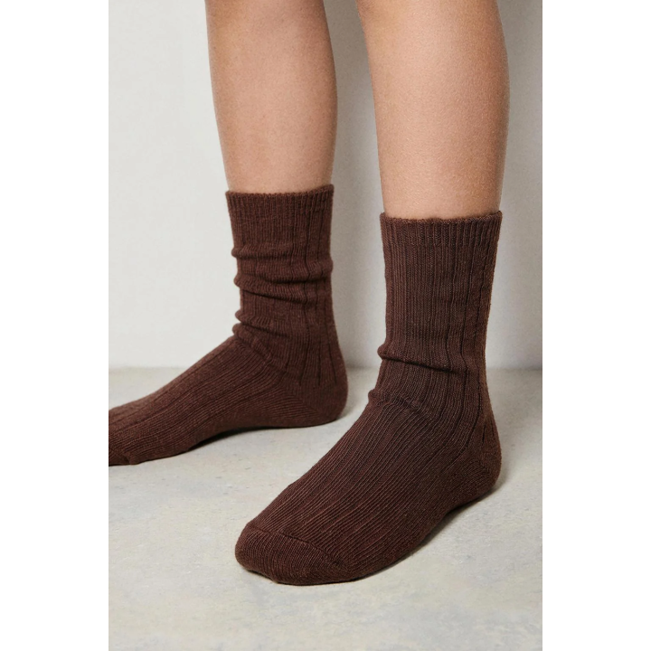 Пара длинных ребристых носков (2 шт.)