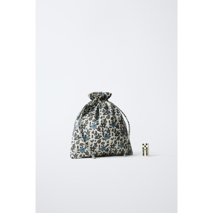 НАБОР МЕШОЧКОВ С ЦВЕТОЧНЫМ ПРИНТОМ