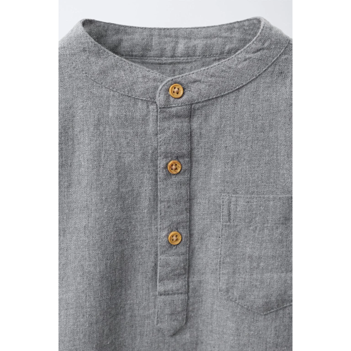 2-6 ЛЕТ/ПИЖАМА С ВОРОТНИКОМ-СТОЙКОЙ