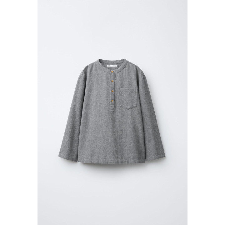 6-14 ЛЕТ/ПИЖАМА С ВОРОТНИКОМ-СТОЙКОЙ