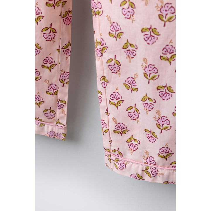 6-14 ЛЕТ/ПИЖАМА: РУБАШКА И БРЮКИ С ЦВЕТОЧНЫМ ПРИНТОМ