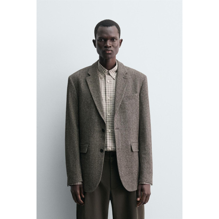 БЛЕЙЗЕР СТРУКТУРНЫЙ СВОБОДНОГО КРОЯ