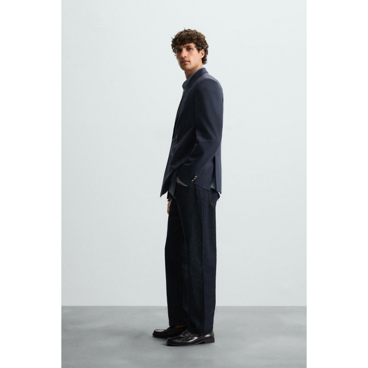 ДВУБОРТНЫЙ БЛЕЙЗЕР С ШЕРСТЬЮ