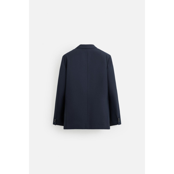 ДВУБОРТНЫЙ БЛЕЙЗЕР С ШЕРСТЬЮ