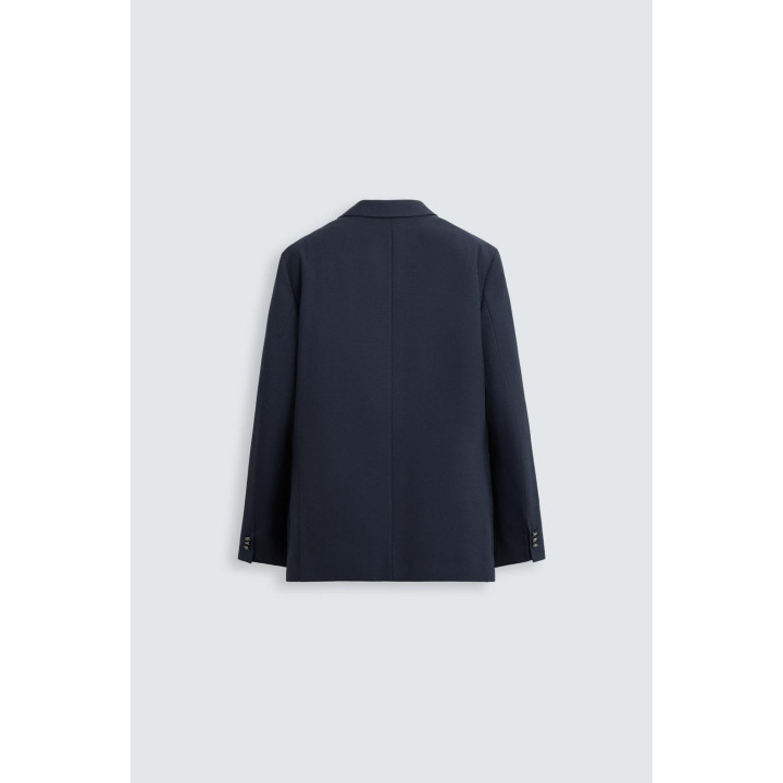 ДВУБОРТНЫЙ БЛЕЙЗЕР С ШЕРСТЬЮ