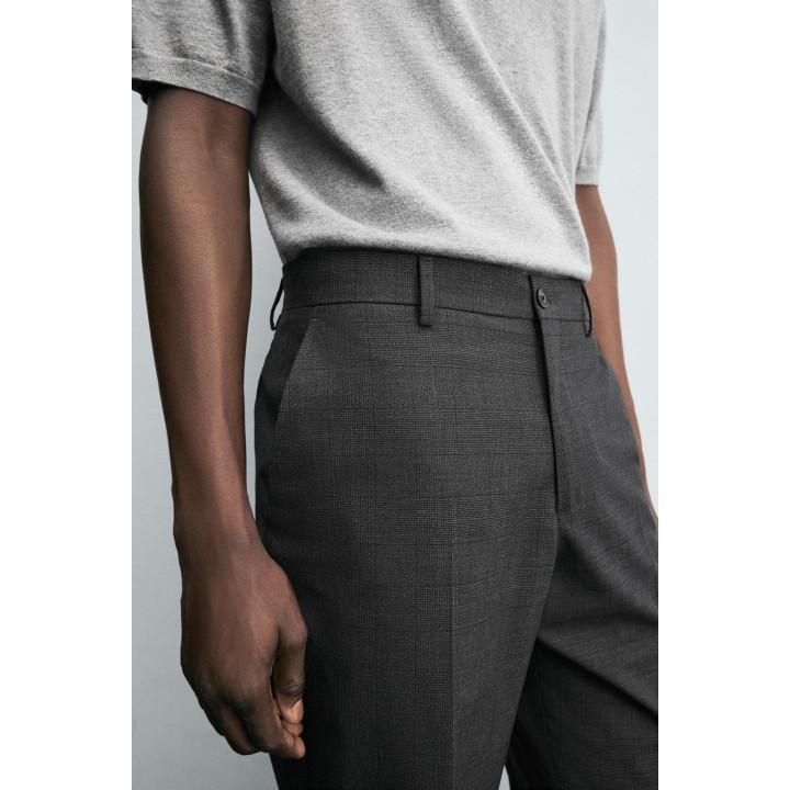 КОСТЮМНЫЕ БРЮКИ В КЛЕТКУ