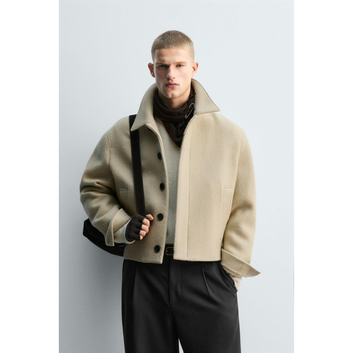 КУРТКА ИЗ СМЕСОВОЙ ШЕРСТИ LIMITED EDITION