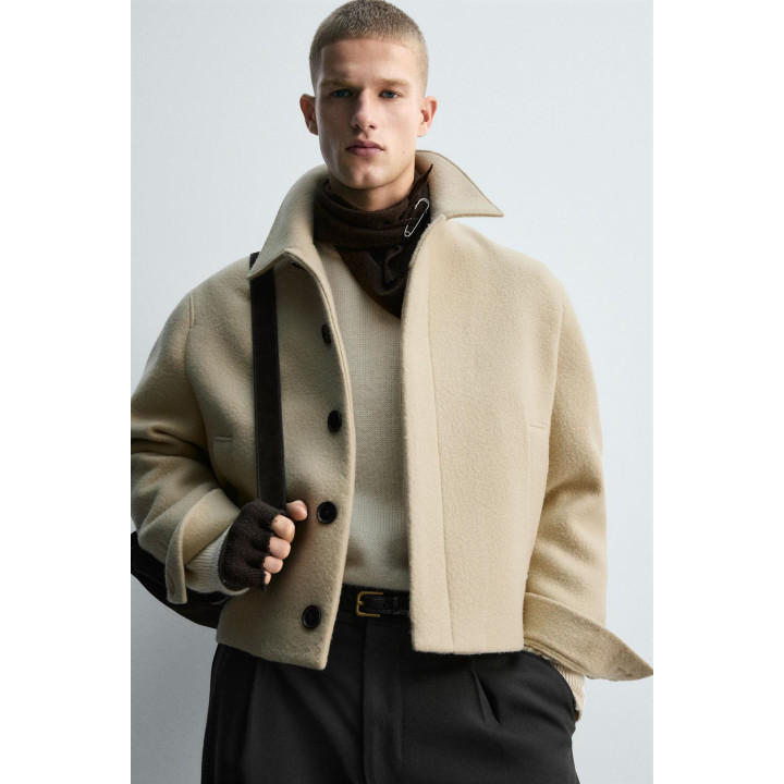 КУРТКА ИЗ СМЕСОВОЙ ШЕРСТИ LIMITED EDITION