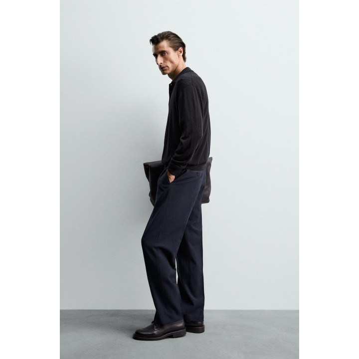 КОСТЮМНЫЕ БРЮКИ ИЗ 100% ШЕРСТИ