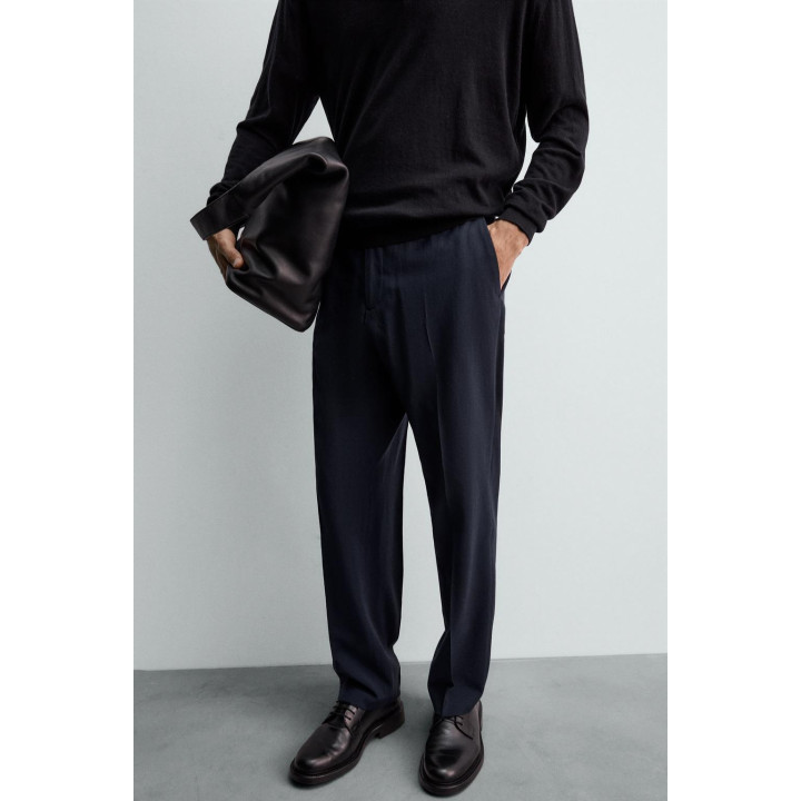 КОСТЮМНЫЕ БРЮКИ ИЗ 100% ШЕРСТИ