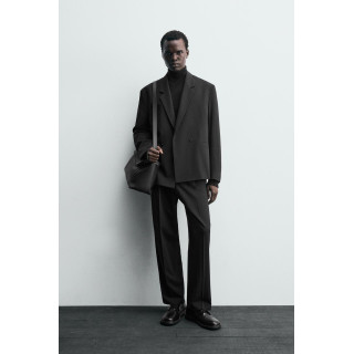 Пиджак из шерстяной смеси с двубортной застежкой