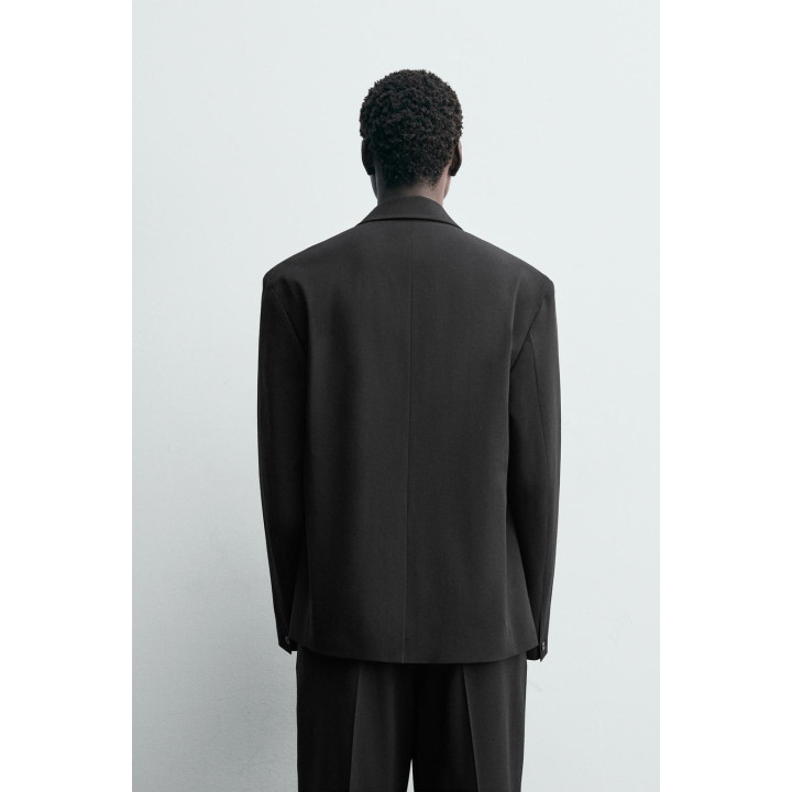 Пиджак из шерстяной смеси с двубортной застежкой