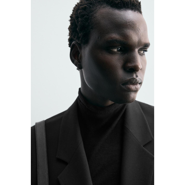 Пиджак из шерстяной смеси с двубортной застежкой