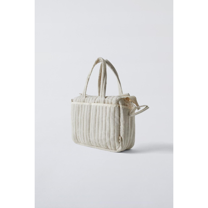 НАБОР С ПОЛОСАТОЙ СУМКОЙ ДЛЯ МАМ