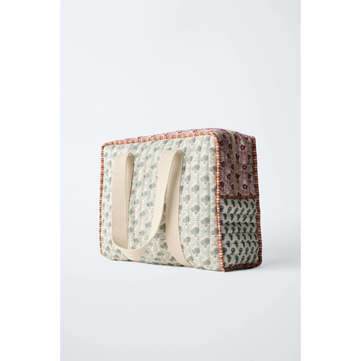 Сумка для беременности с цветочным принтом