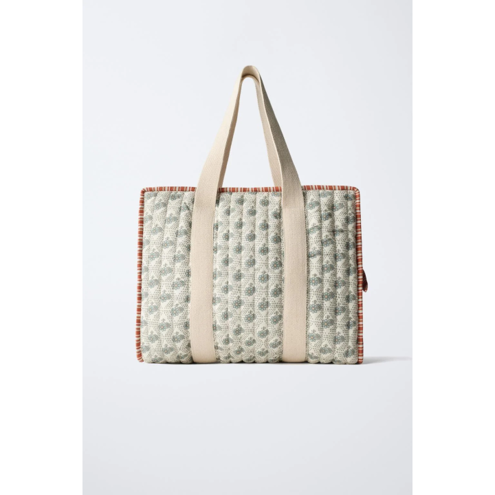 Сумка для беременности с цветочным принтом